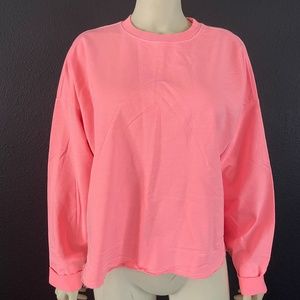 NWT Wild Fable Coral Cuffed Long Sleeve Sweater - Xtra Small